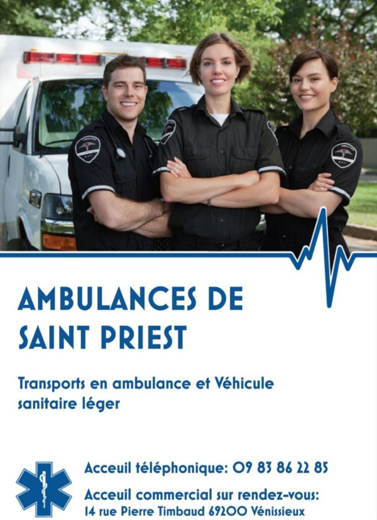 Ambulance de Saint-Priest - Reserveruneambulance.com